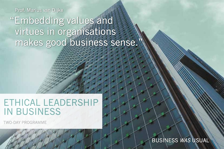 RSM Erasmus University - Ethical Leadership in Business